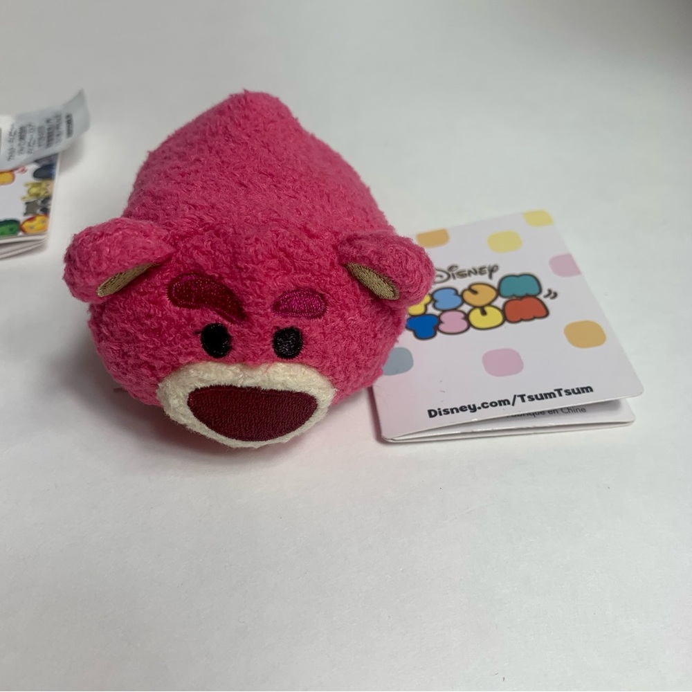 Disney Lotso Huggin Bear Mini Tsum Tsum Plush by Disney with tag from Toy Story